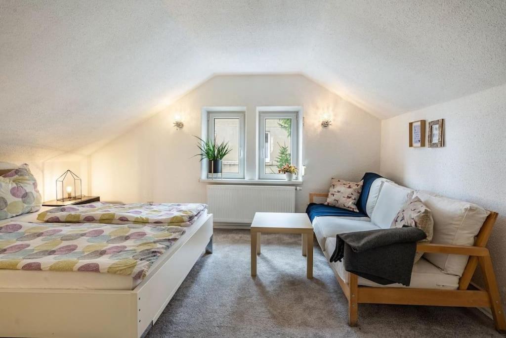 Blick Ueber Dresden - Terrasse - 3 Zimmer - Modern Renoviert エクステリア 写真