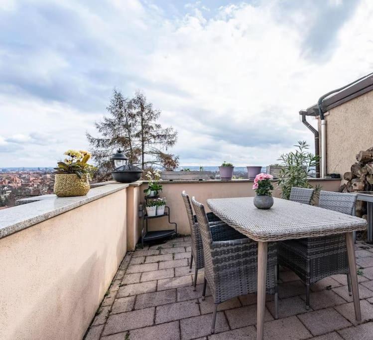 Blick Ueber Dresden - Terrasse - 3 Zimmer - Modern Renoviert エクステリア 写真